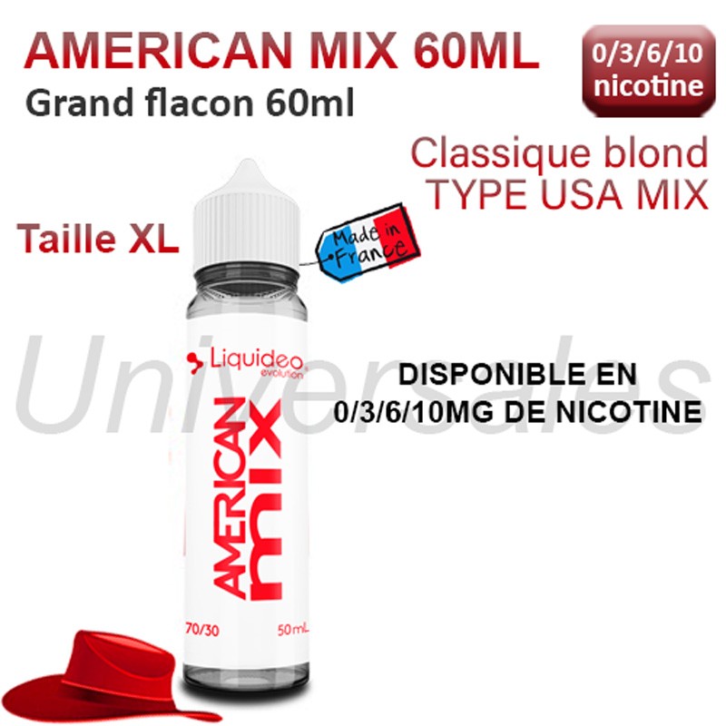 e-liquide AMERICAN MIX 50ml e-liquide AMERICAN MIX 50ml