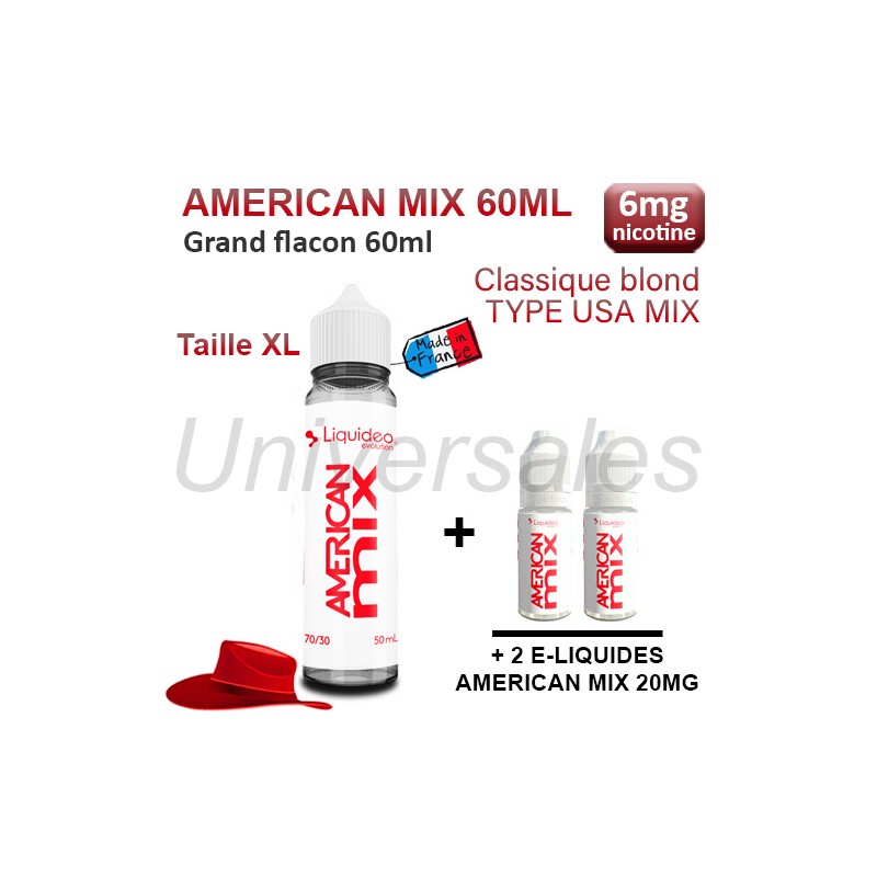 e-liquide AMERICAN MIX 50ml