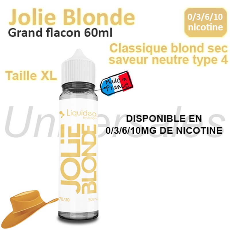 E-liquide JOLIE BLONDE 50ml - Liquideo