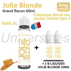 E-liquide JOLIE BLONDE 60ML 6MG