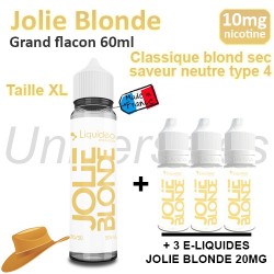E-liquide JOLIE BLONDE 60ML 10MG