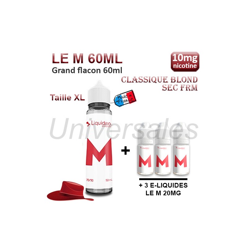 E-liquide LE M 50ml