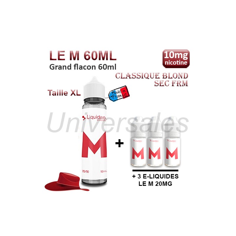E-liquide LE M 50ml E-liquide LE M 50ml