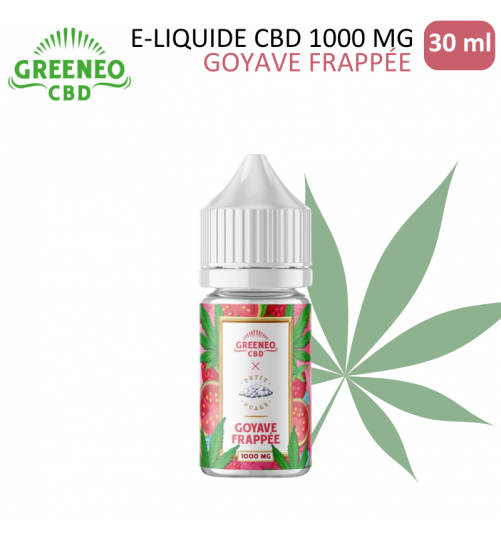 E LIQUIDE CBD GOYAVE FRAPEE