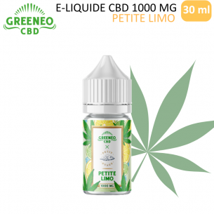 E-LIQUIDES CBD LA PETITE LIMO 1000MG