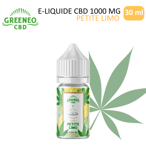 E-LIQUIDES CBD LA PETITE LIMO 1000MG