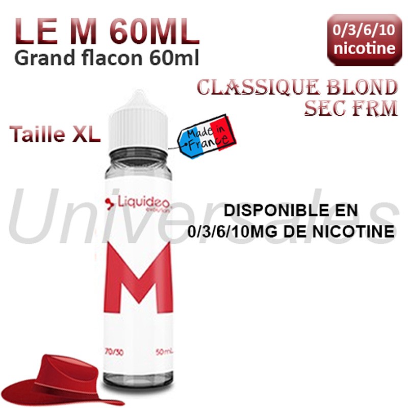 E-liquide LE M 50ml - Liquideo