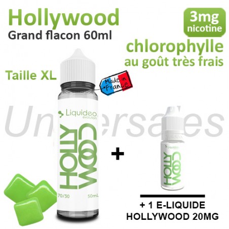 e-liquide HOLLYWOOD 50ml - Liquideo