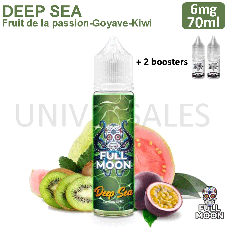 E-liquide DEEP SEA 50ML - ABYSS FULL MOON