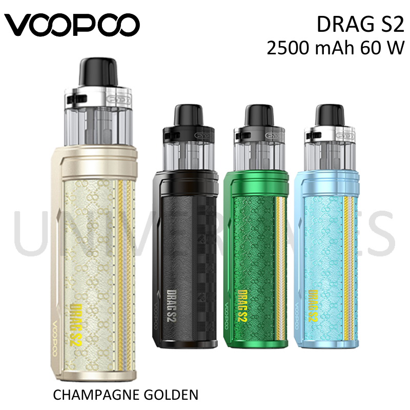KIT POD DRAG S2 VOOPOO NOUVELLES COULEURS KIT POD DRAG S2 VOOPOO NOUVELLES COULEURS