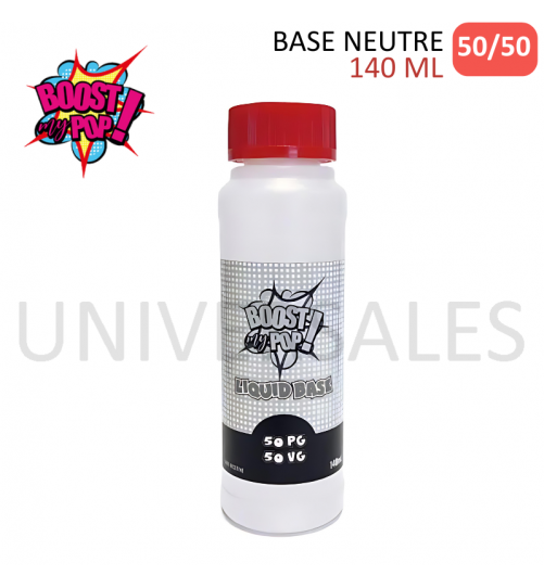 BASE NEUTRE 140 ML BOOST MY POP