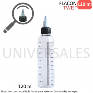 FLACON e-liquide TWIST 120 ML