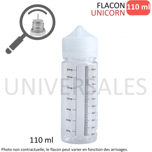 FLACON UNICORN gradue 120 ML