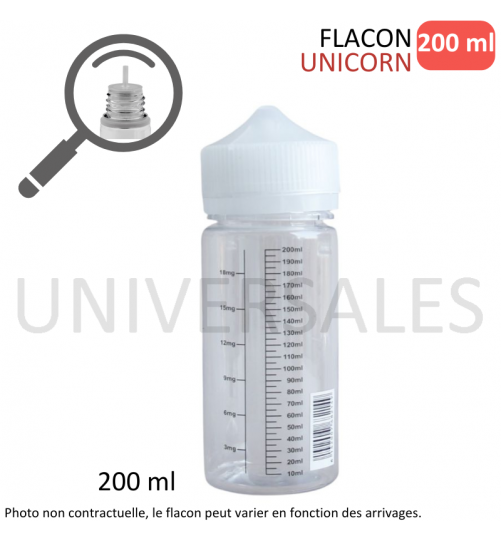 FLACON UNICORN 200 ML