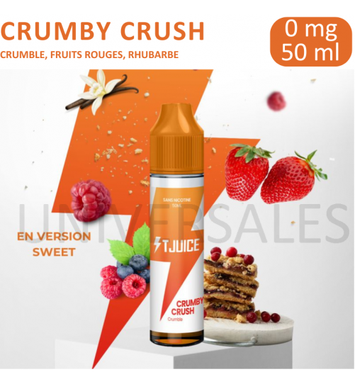E-liquide crumby crush 50ML - T JUICE