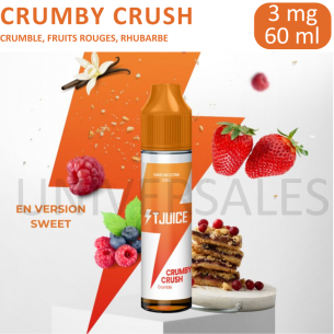 E-liquide CRUMBY CRUSH 50ml - T-JUICE
