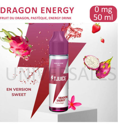 E-liquide DRAGON ENERGY 50ML T-JUICE