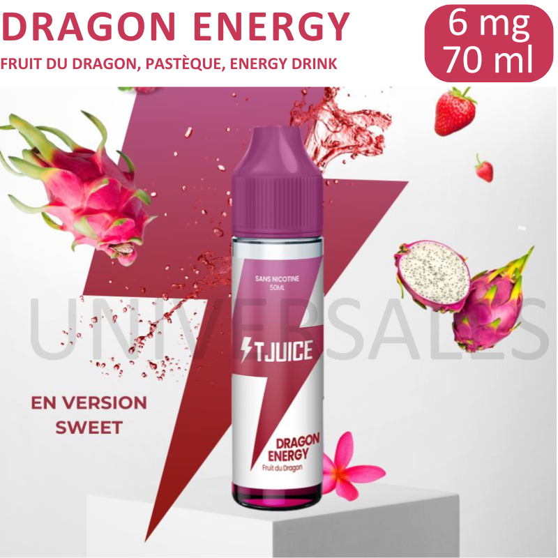 E-liquide DRAGON ENERGY 50ml - T-JUICE E-liquide DRAGON ENERGY 50ml - T-JUICE