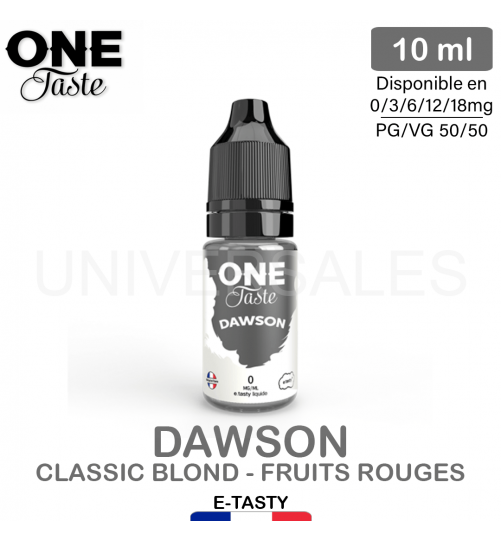 E-LIQUIDE DAWSON ONE TASTE E-TASTY