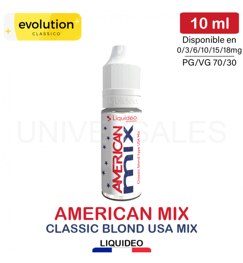 E-LIQUIDE AMERICAN MIX LIQUIDEO