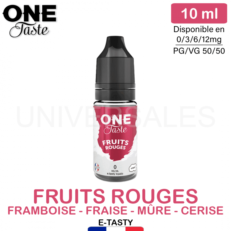 E-liquide FRUITS ROUGES