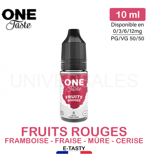E-liquide FRUITS ROUGES