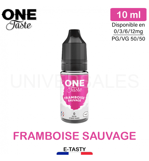 E LIQUIDE FRAMBOISE SAUVAGE ONE TASTE