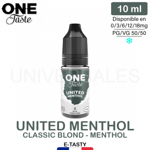E-LIQUIDE UNITED MENTHOL ONE TASTE