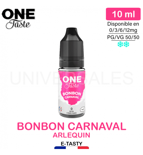 E LIQUIDE BONBON CARNAVAL ONE TASTE