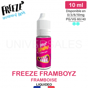 E-liquide FREEZE FRAMBOYZ LIQUIDEO