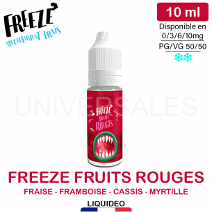 E-liquide FREEZE FRUITS ROUGES LIQUIDEO