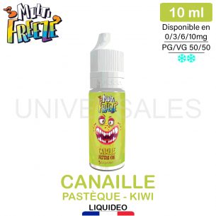 E LIQUIDE CANAILLE PASTEQUE KIWI LIQUIDEO