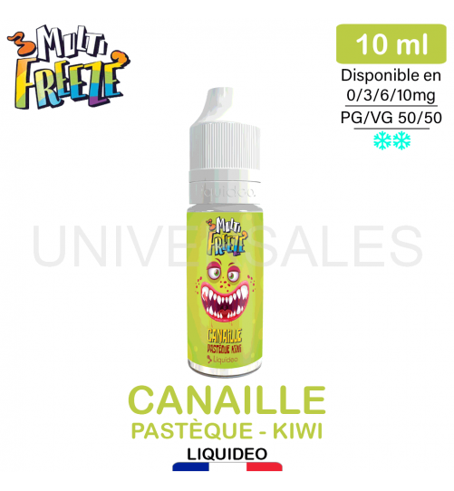 E LIQUIDE CANAILLE PASTEQUE KIWI LIQUIDEO