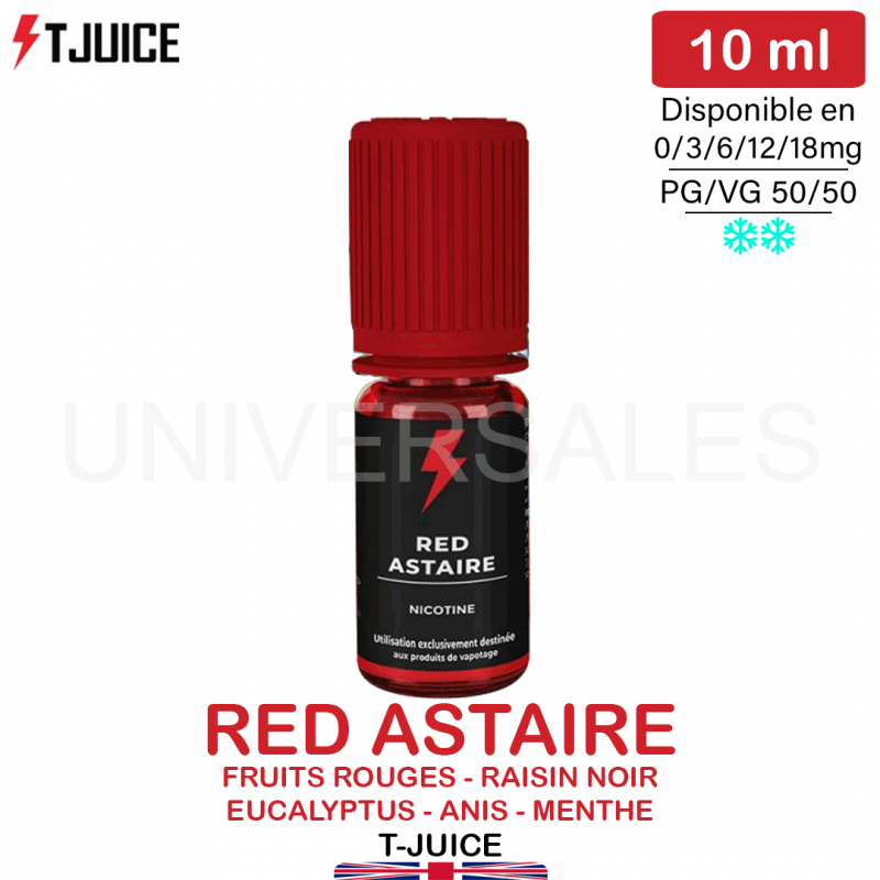 E-liquide RED ASTAIRE