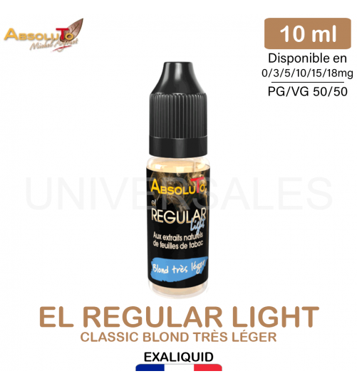 E-liquide EL REGULAR LIGHT