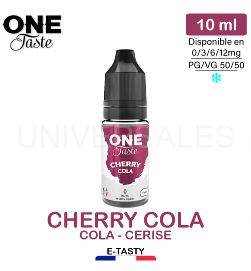 E-LIQUIDE CHERRY COLA ONE TASTE