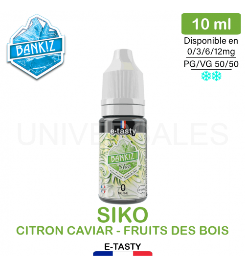 E-LIQUIDE SIKO BANKIZ