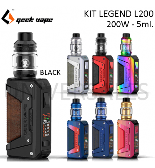 LEGEND GEEK VAPE L200 NOIR