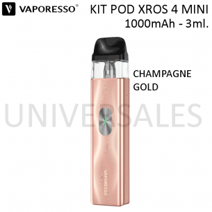 POD XROS 4 MINI CHAMPAGNE GOLD