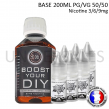 Kit D.I.Y. base 50/50 avec nicotine - 200ml