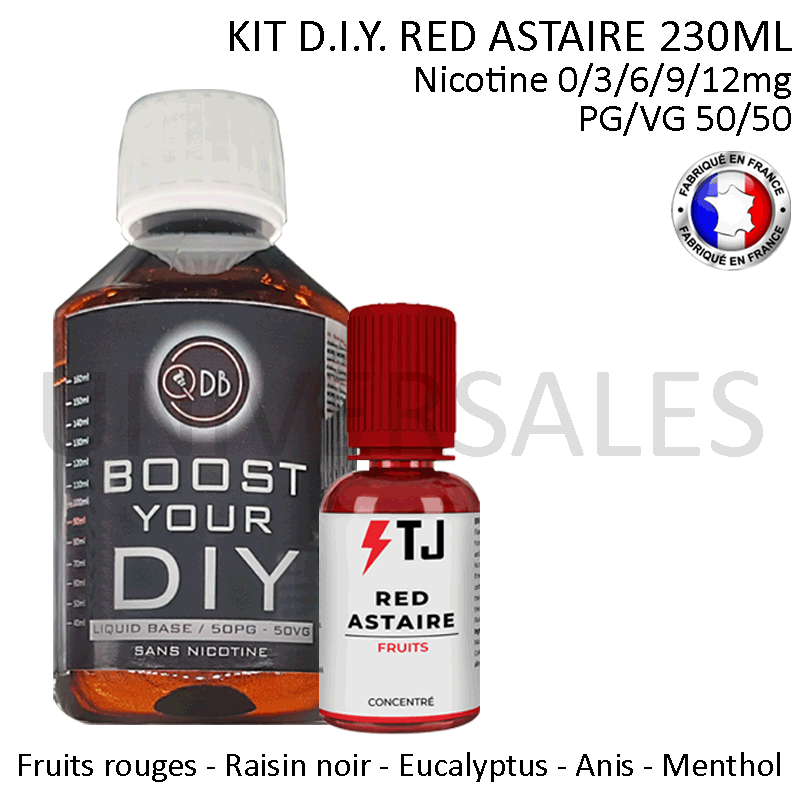 Kit D.I.Y. RED ASTAIRE 230ml