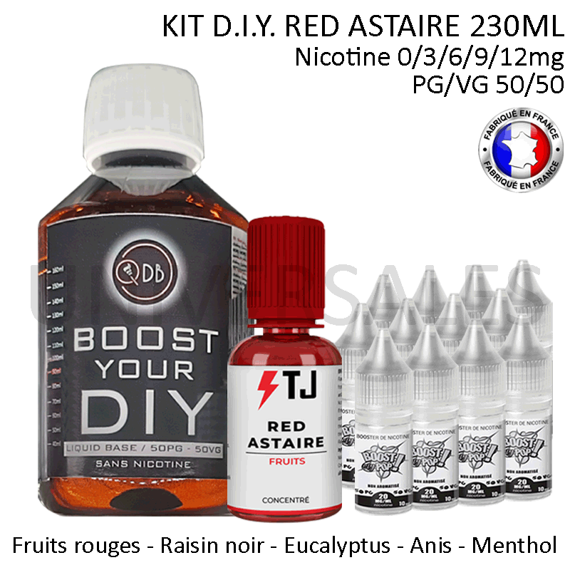 Kit D.I.Y. RED ASTAIRE 230ml
