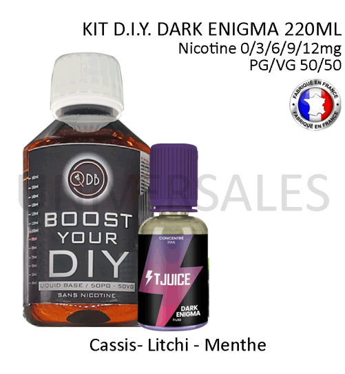Kit D.I.Y. DARK ENIGMA 220ml
