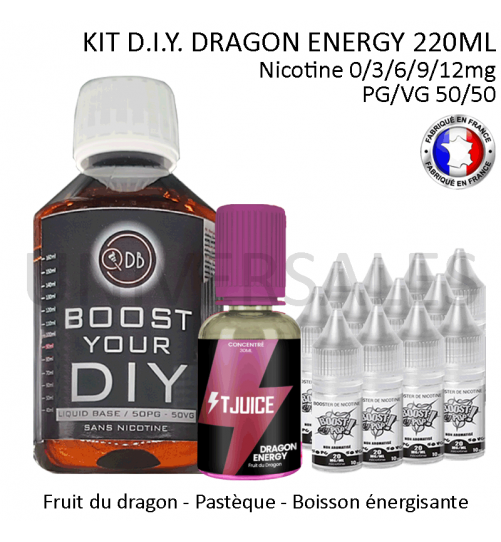 Kit D.I.Y. DRAGON ENERGY 220ml