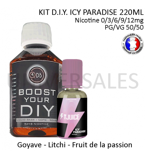 Kit D.I.Y. ICY PARADISE 220ml
