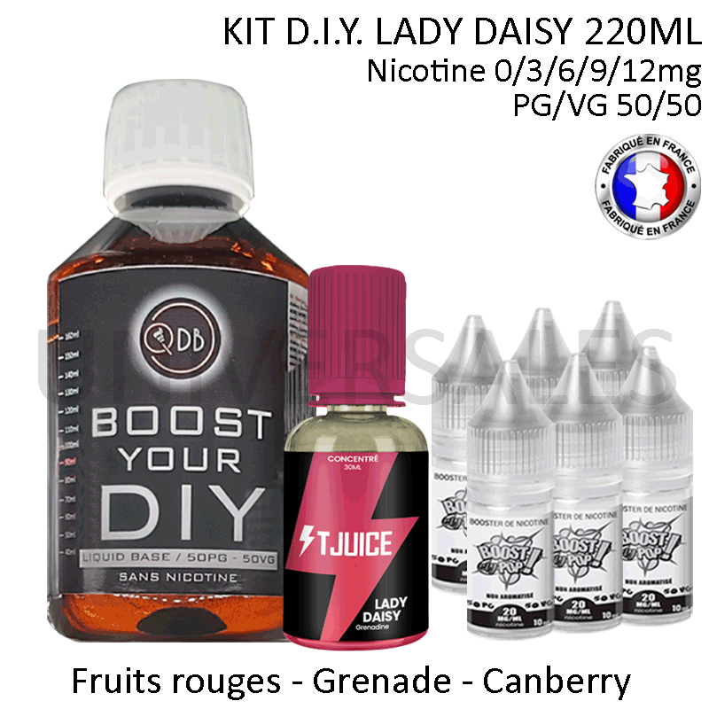 Kit D.I.Y. LADY DAISY 220ml Kit D.I.Y. LADY DAISY 220ml
