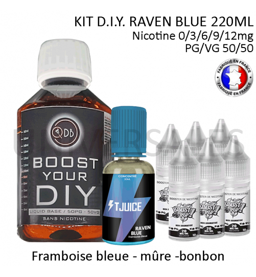 Kit D.I.Y. RAVEN BLUE 220ml