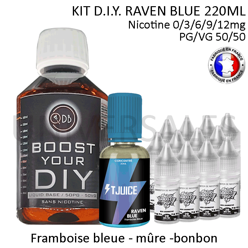 Kit D.I.Y. RAVEN BLUE 220ml Kit D.I.Y. RAVEN BLUE 220ml