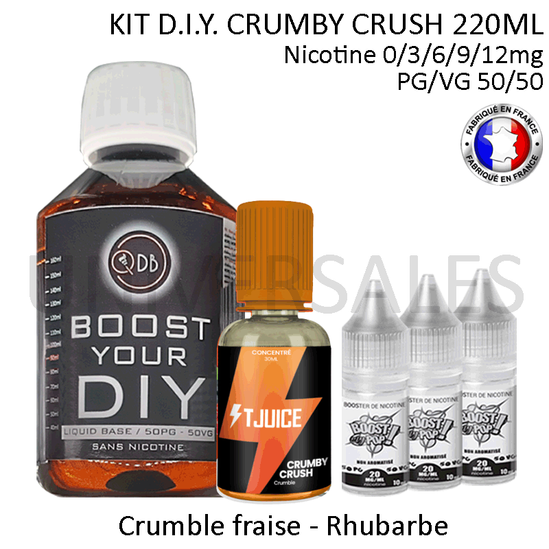 Kit D.I.Y. CRUMBY CRUSH 220ml