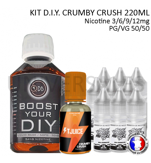 Kit D.I.Y. CRUMBY CRUSH 220ml